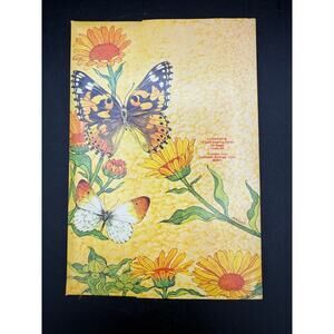 Vintage Current stationery notes-Butterflies & flowers- 8 ct Portfolio